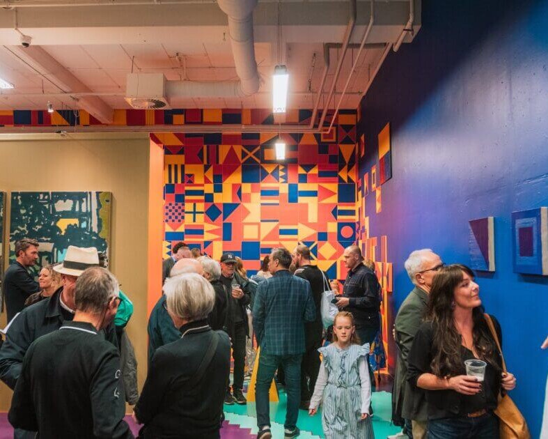 Fernisering af Gadens Museum, Esbjerg Kunstmuseum 4. april 2025. Foto: Philip Skovgaard.