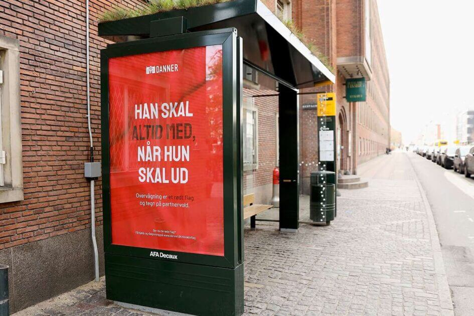 Kampagne har fokus på partnervold. Pressefoto.
