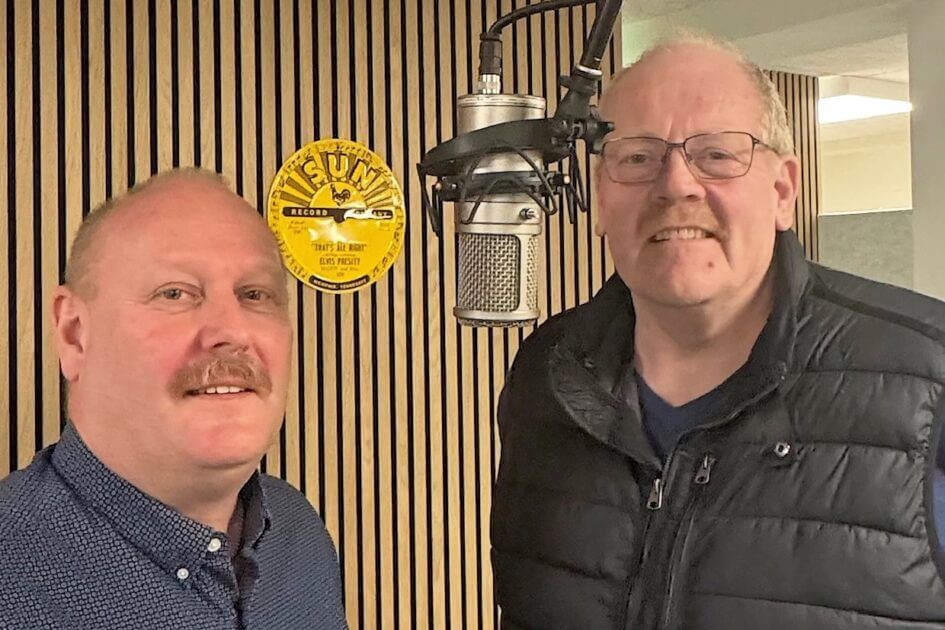 Et par garvede gutter: Jens Nim Jensen (tv) og Carsten Agerbæk. Privatfoto.