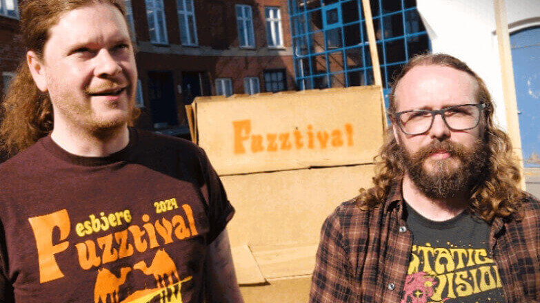 Thomas Sørensen og Bo Sejer er ophavsmænd til Esbjerg Fuzztival.