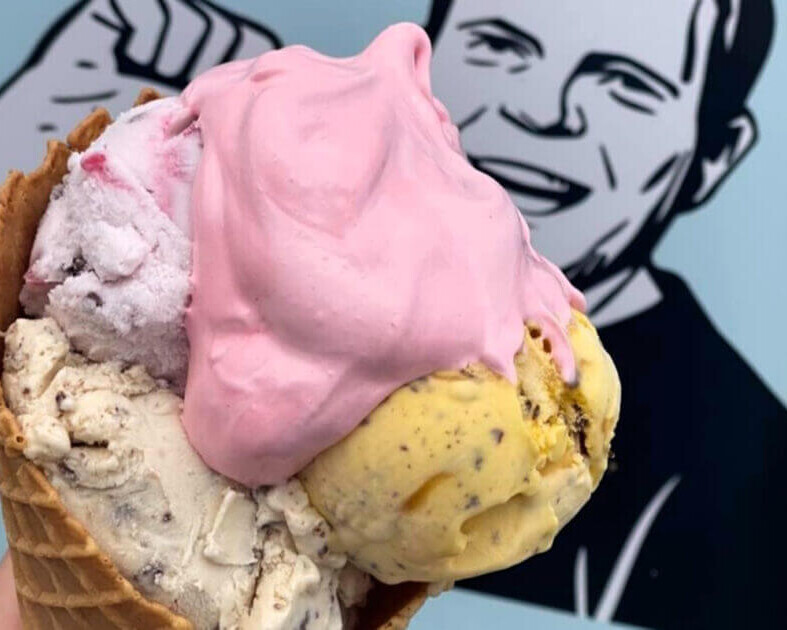 Is fra Ice Bakers i Thy fra Dokkens Ishus. PR-foto.