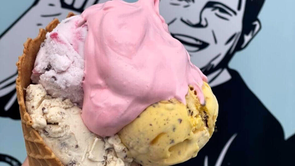 Is fra Ice Bakers i Thy fra Dokkens Ishus. PR-foto.