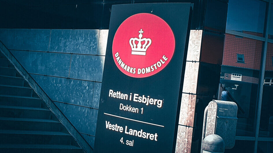 Danmarks Domstole, Retten i Esbjerg. Arkivfoto.
