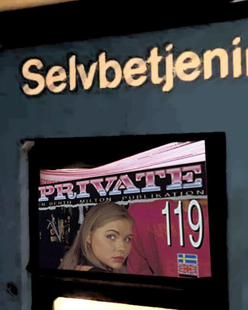 Selvbetjeningsautomaterne er rykket online i dag ... Collage: EsbjergLiv.dk