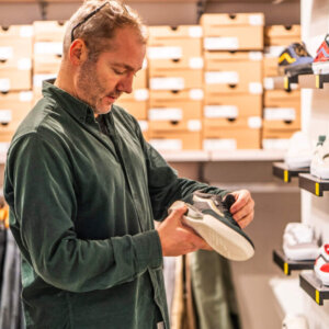 Collabo solgte skateboards og -udstyr samt streetwear og sneakers, som man ikke kunne finde andre steder i byen. Arkivfoto: Fjodor Pedersen.