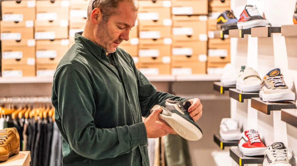 Collabo solgte skateboards og -udstyr samt streetwear og sneakers, som man ikke kunne finde andre steder i byen. Arkivfoto: Fjodor Pedersen.