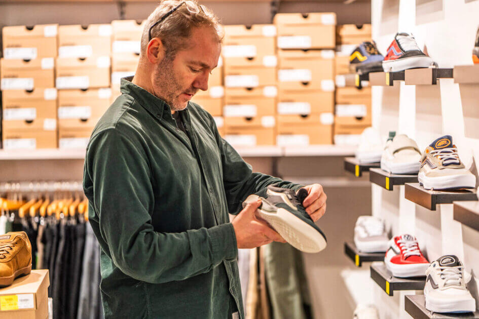 Collabo solgte skateboards og -udstyr samt streetwear og sneakers, som man ikke kunne finde andre steder i byen. Arkivfoto: Fjodor Pedersen.