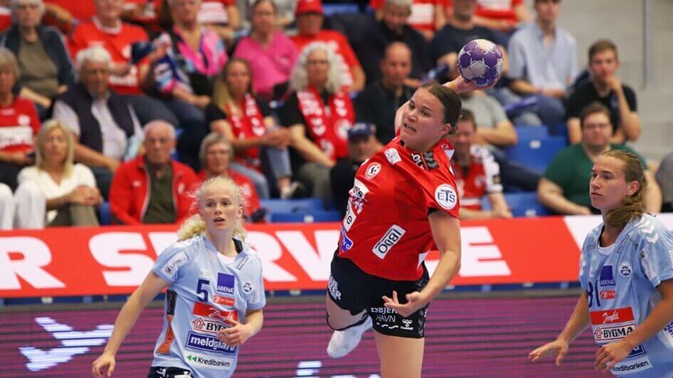 Merel Fredriks, Team Esbjerg. Foto: Johnny Tauman.