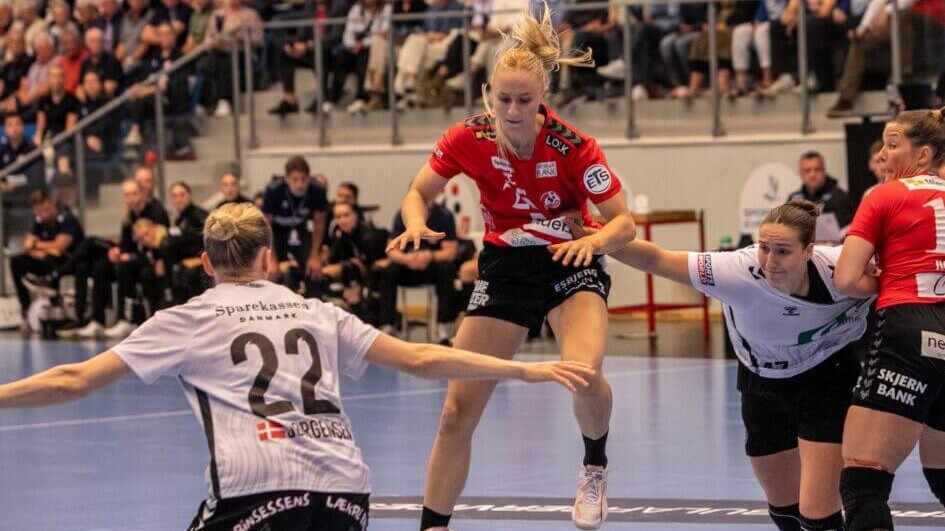 Team Esbjerg tørner igen sammen med København Håndbold. Arkivfoto: Johnny Tauman.