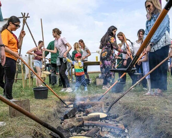 Små og store er velkomne til Nationalpark-/Marbækdagen den 25. maj i området omkring Myrthuegård. Foto: Esbjerg Fotoklub.