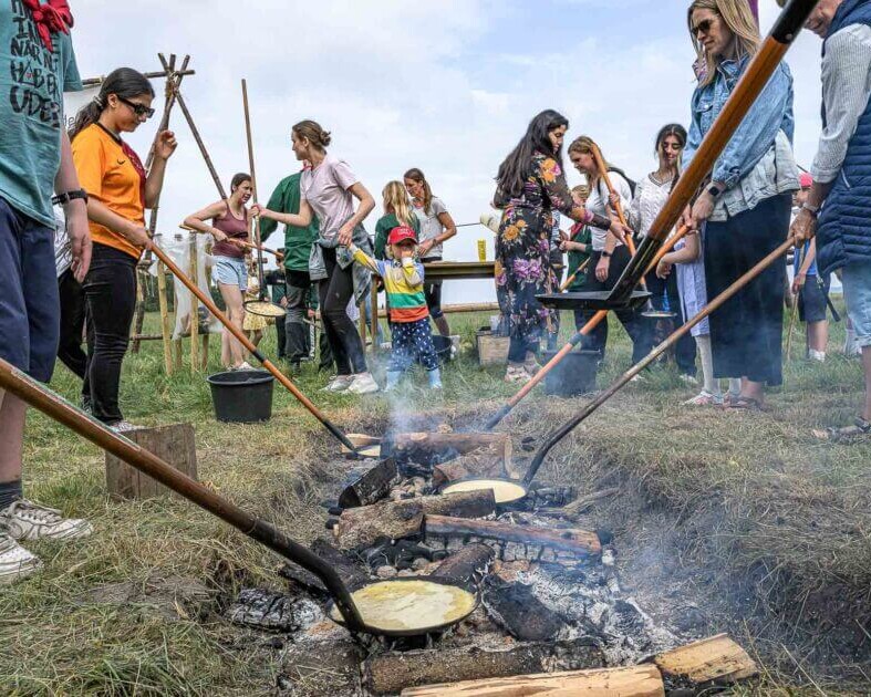 Små og store er velkomne til Nationalpark-/Marbækdagen den 25. maj i området omkring Myrthuegård. Foto: Esbjerg Fotoklub.