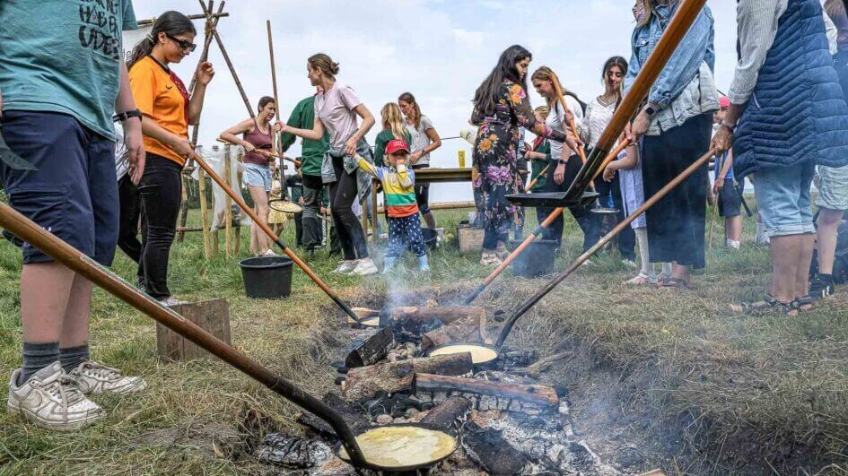 Små og store er velkomne til Nationalpark-/Marbækdagen den 25. maj i området omkring Myrthuegård. Foto: Esbjerg Fotoklub.