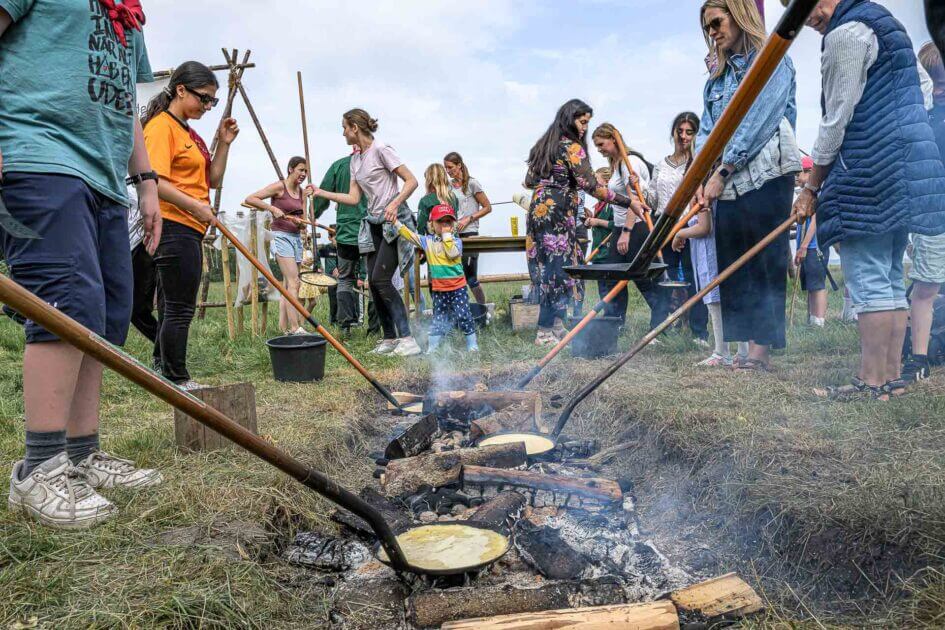 Små og store er velkomne til Nationalpark-/Marbækdagen den 25. maj i området omkring Myrthuegård. Foto: Esbjerg Fotoklub.
