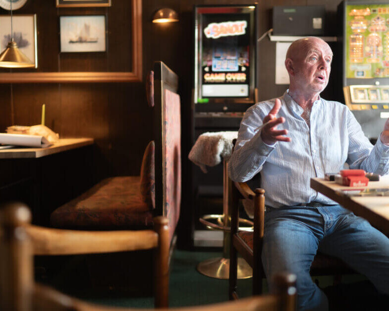 Steen Holten Lytzhøft har mange planer for sit nye værtshus. Foto: Fjodor Pedersen.