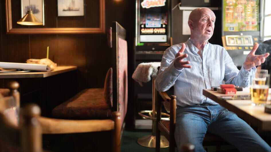 Steen Holten Lytzhøft har mange planer for sit nye værtshus. Foto: Fjodor Pedersen.
