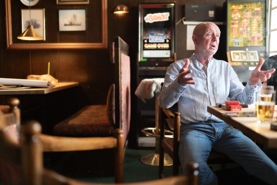 Steen Holten Lytzhøft har mange planer for sit nye værtshus. Foto: Fjodor Pedersen.