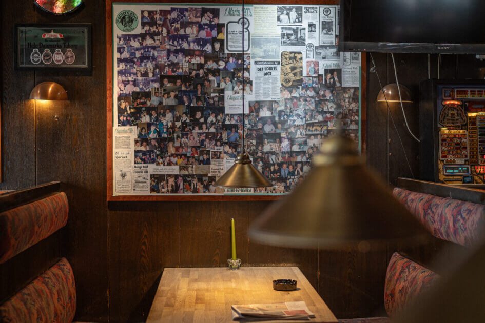 Åh disse minder ... Corners åbnede i 1973. 1970'erne var generelt et årti, hvor mange værtshuse åbnede. Foto: Fjodor Pedersen.