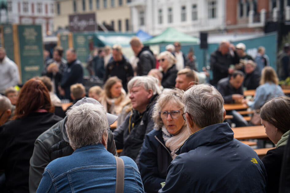 I alt forventes 20.000 at komme forbi Torvet over de fire festivaldage. Foto: Fjodor Pedersen.