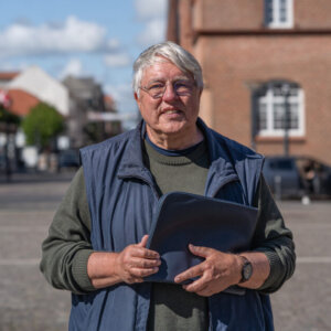 Claus Madsen, formand for Esbjerg Fotoklub. Foto: Fjodor Pedersen.
