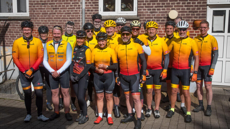 Team X aflagde besøg hos Korn 180 tirsdag eftermiddag - og de havde selv kaffen med! Foto: EsbjergLiv.dk