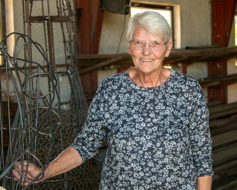 Den ihærdige ildsjæl Hanne Krongaard. Foto: Johnny Tauman.