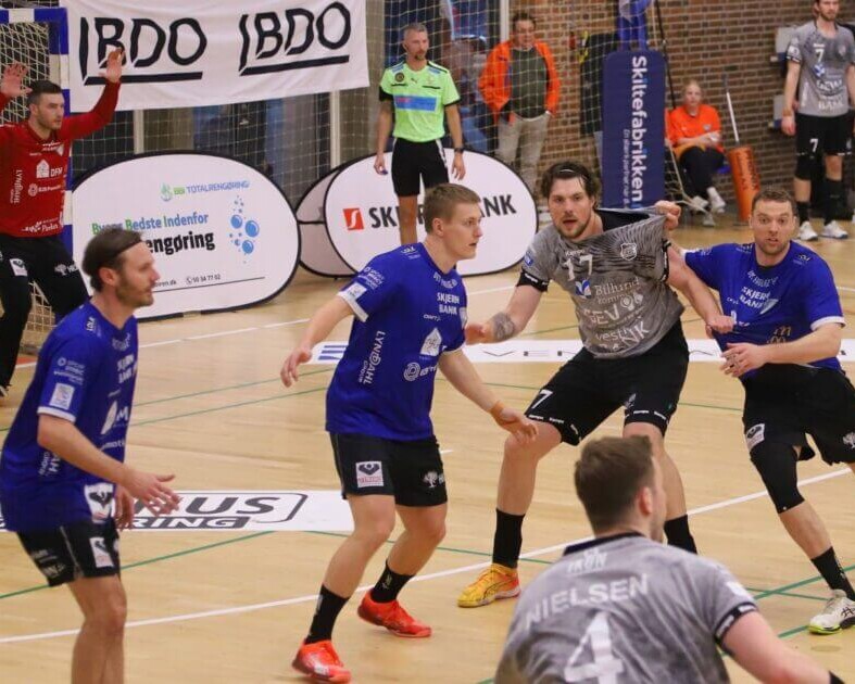 Den perfekte defensiv tog brodden af Grindsted. Foto: Johnny Tauman.