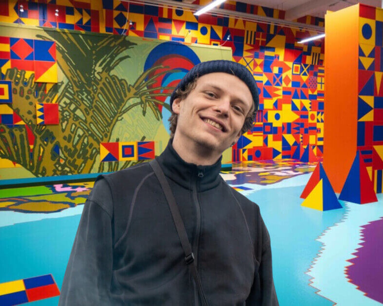 Thor Valentin har sat toner til Gadens Museum. Fotos: Privat/Esbjerg Kunstmuseum.