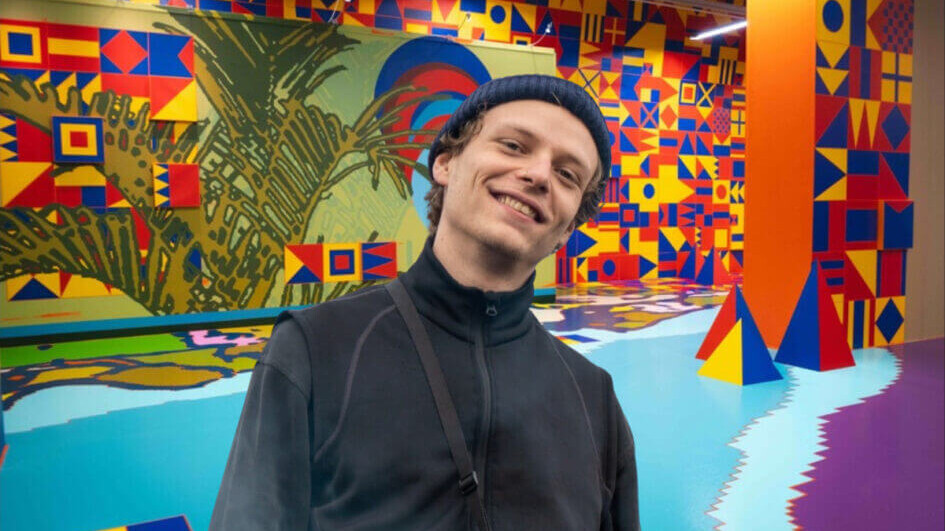 Thor Valentin har sat toner til Gadens Museum. Fotos: Privat/Esbjerg Kunstmuseum.