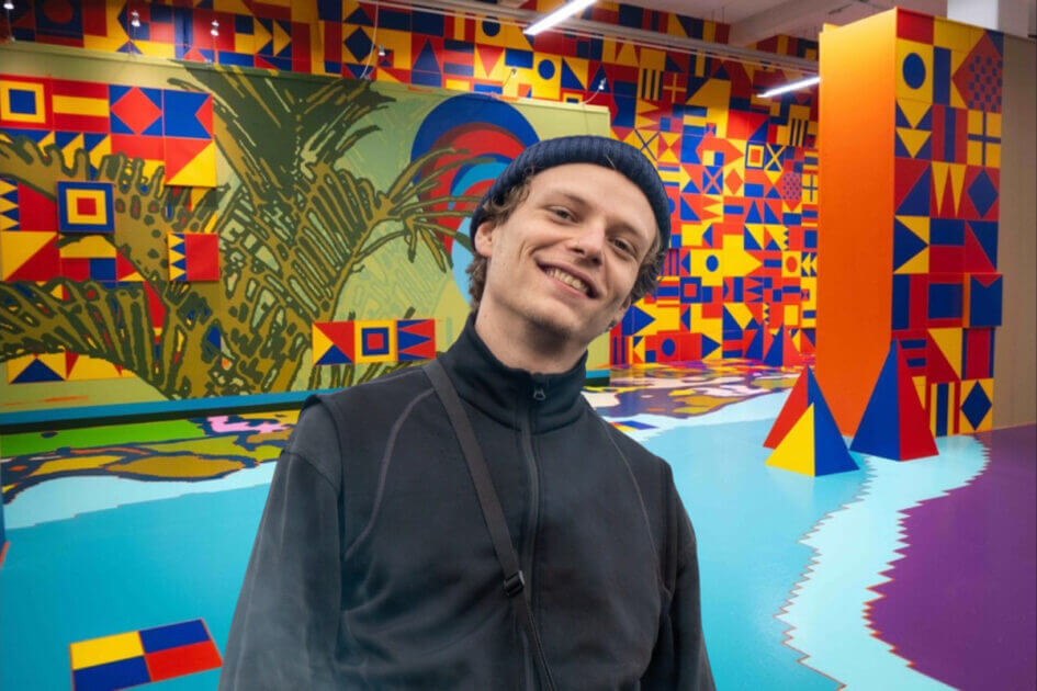 Thor Valentin har sat toner til Gadens Museum. Fotos: Privat/Esbjerg Kunstmuseum.