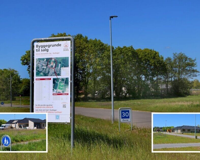 En ny bydel er ved at tage form. Foto og collage: Johnny Tauman.