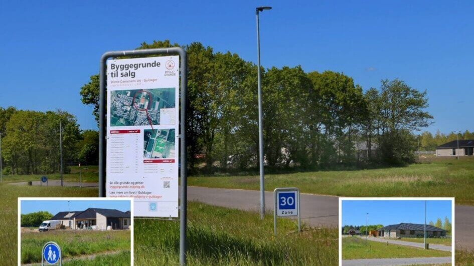 En ny bydel er ved at tage form. Foto og collage: Johnny Tauman.