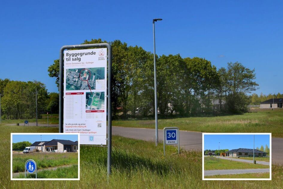 En ny bydel er ved at tage form. Foto og collage: Johnny Tauman.