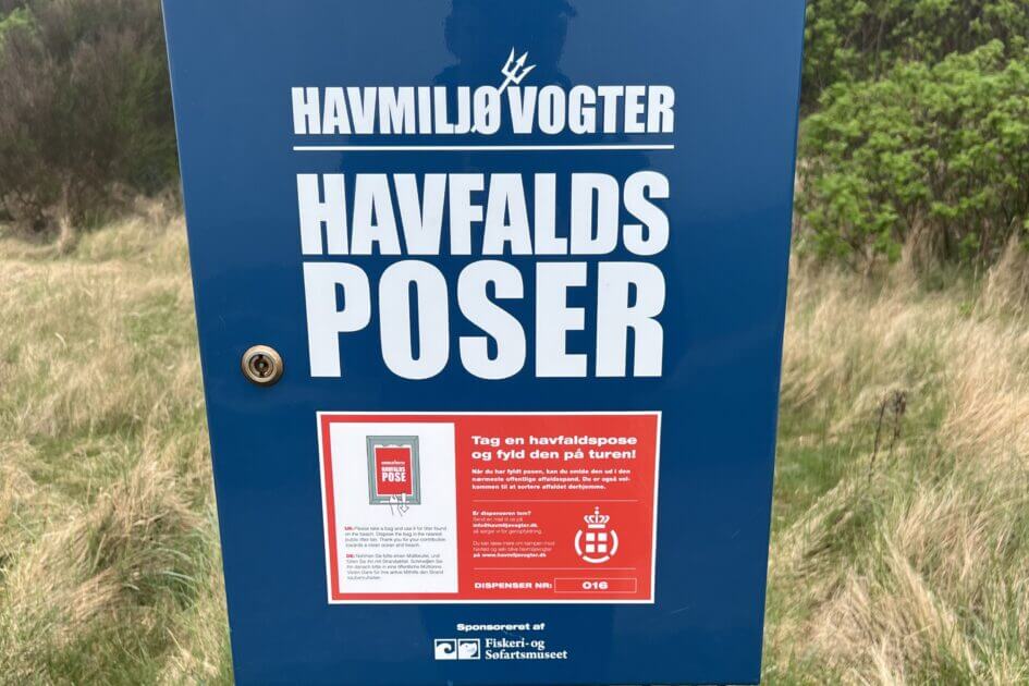Alle kan hjælpe med at holde stranden ren. Privatfoto.