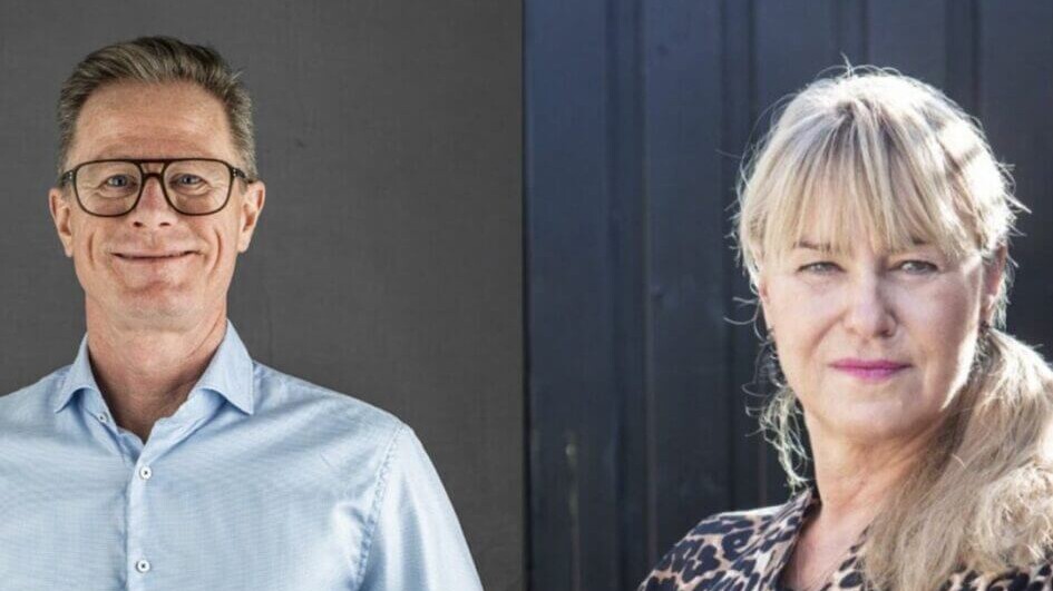 Finn Lund Nyby og Christine Feldthaus. PR-foto.