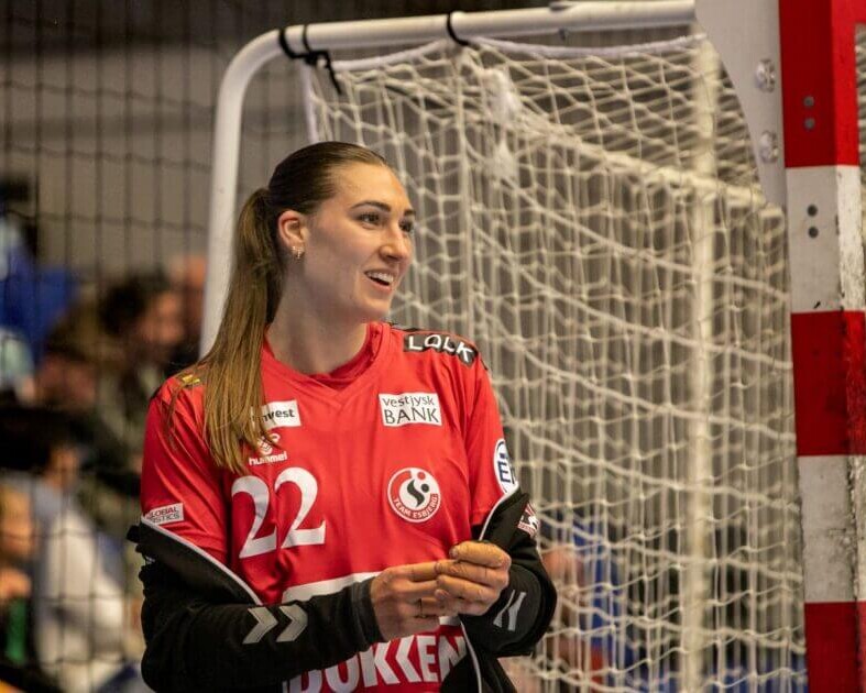 Line Haugsted, Team Esbjerg. Arkivfoto: Johnny Tauman.