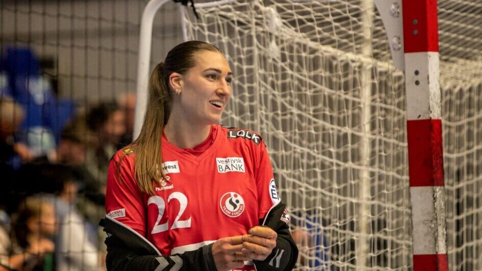 Line Haugsted, Team Esbjerg. Arkivfoto: Johnny Tauman.