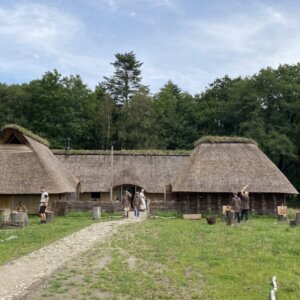 Myrthues Jernalderlandsby i Guldager. Pressefoto.