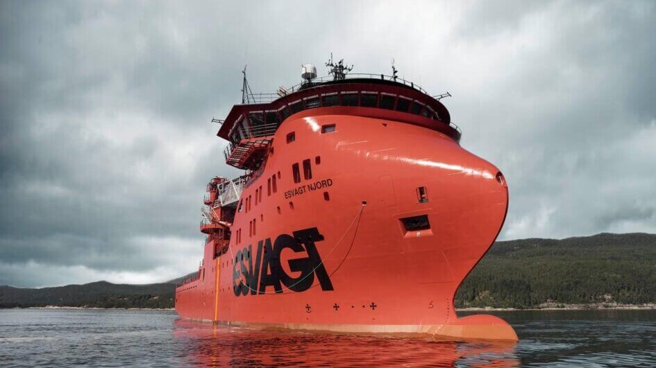 'Esvagt Njord' - en af de nye SOV'er. Foto: Havyard / Esvagt.