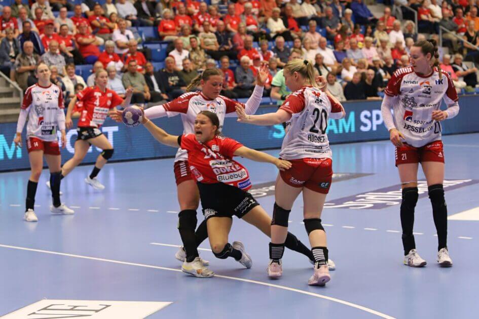 Merel Fredriks, Team Esbjerg, var igen fremtrædende. Foto: Johnny Tauman.