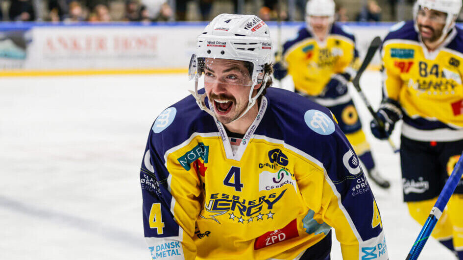 Jeff King indstiller karrieren. Foto: Danmarks Ishockey Union.