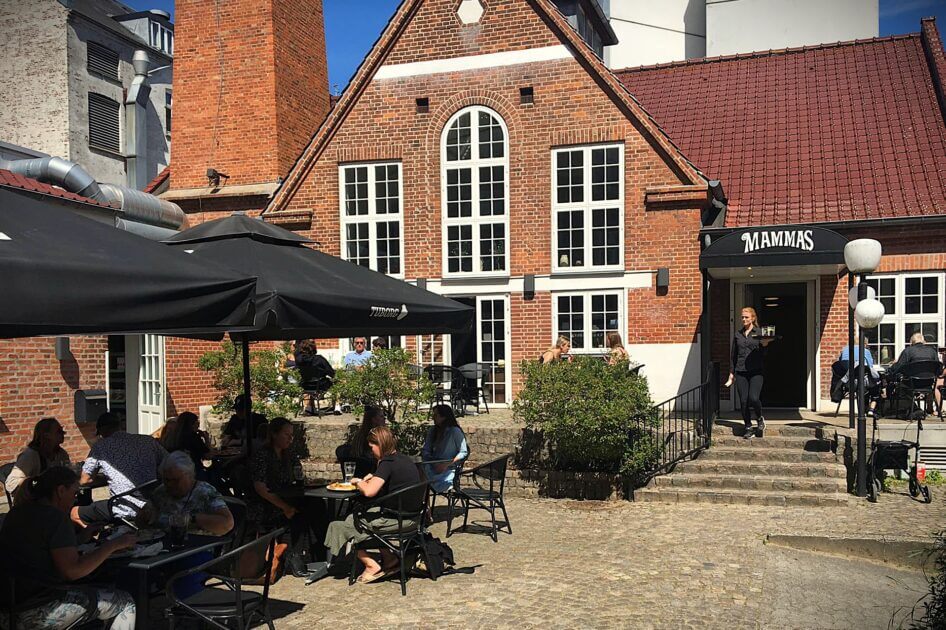Italien Garden: Mamma's Pizza i Kongensgade 9. Arkivfoto.