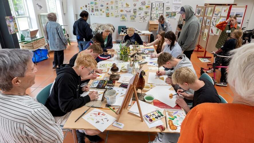 Marbækdagen. Stemningsbilleder fra tidligere år. Fotos: Pixel, Esbjerg Kommune og Myrthue.