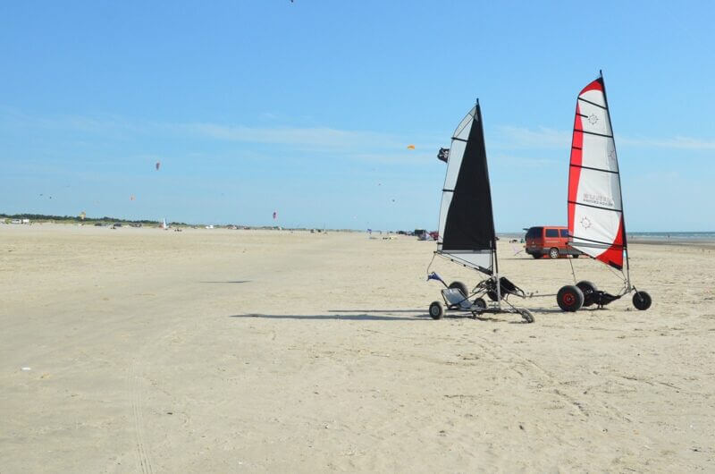 Strandsurfing på Fanø bliver igen muligt. Foto: Colorbox.