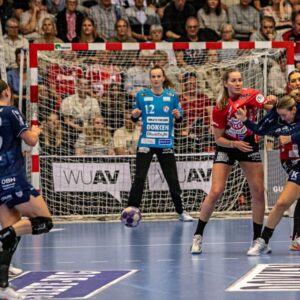 Mette Tranborg spiller sin sidste kamp i Team Esbjerg-trøjen torsdag. Arkivfoto: Johnny Tauman.
