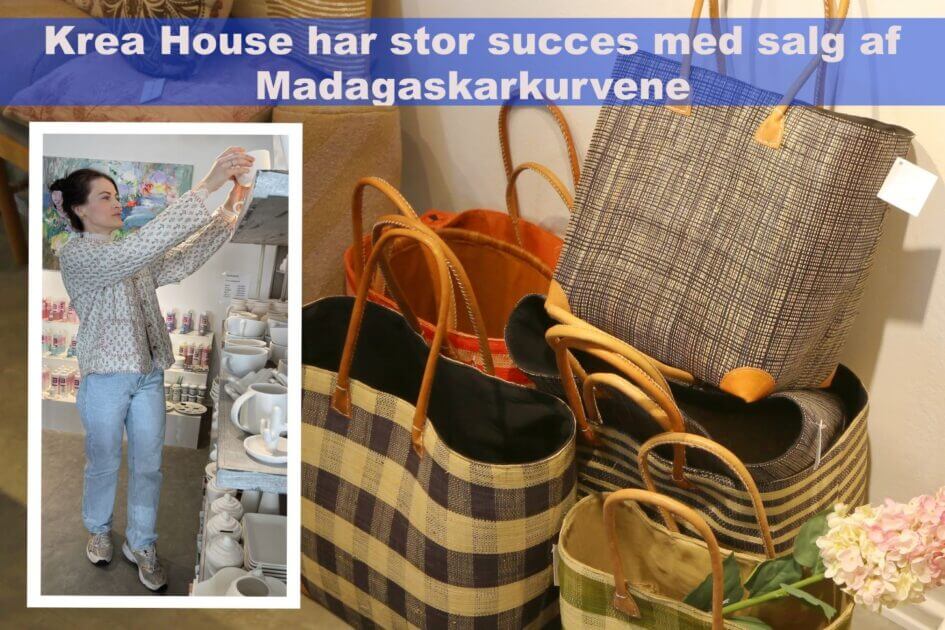 Madagaskar-kurvene er en af butikkens populære varer. Foto: Johnny Tauman.