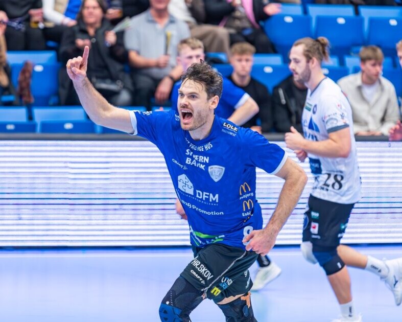 Simon Birkefeldt, Ribe-Esbjerg HH. Pressefoto.