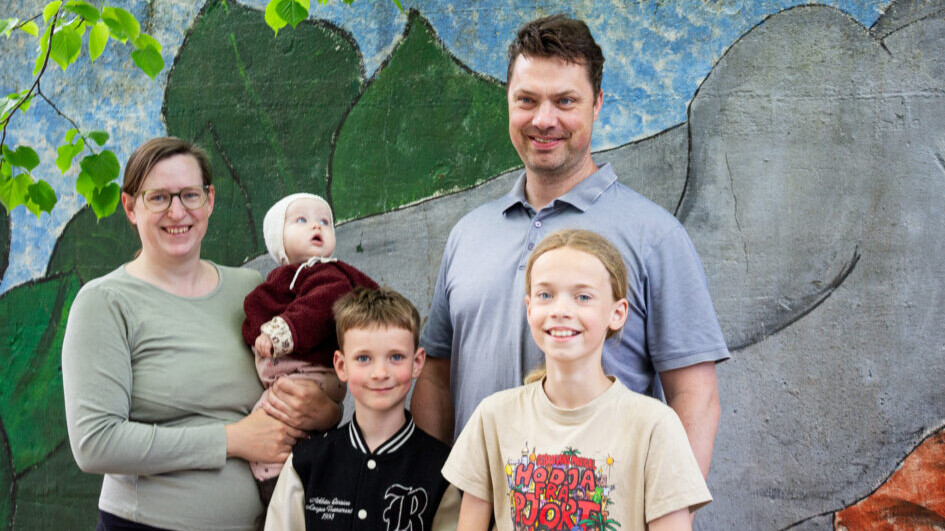 Familien Wolf. Foto: Mai Møller Christensen.