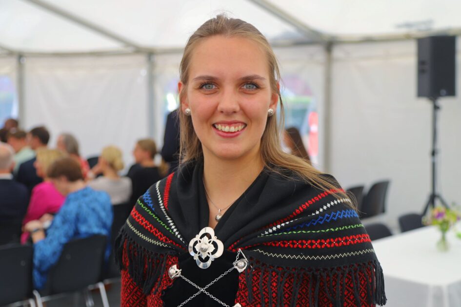 Anna iGardi Mortensen - fra Færøerne. Foto: Johnny Tauman.