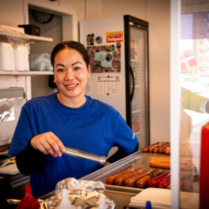 Susan Tran har drevet Gittes Grillbar i cirka syv år. Foto: Fjodor Pedersen.
