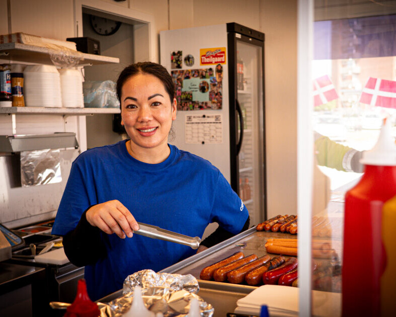 Susan Tran har drevet Gittes Grillbar i cirka syv år. Foto: Fjodor Pedersen.